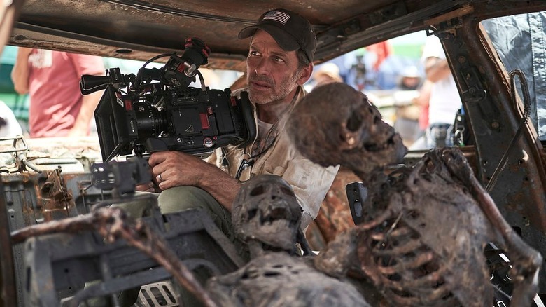 Zack Snyder shoots movie