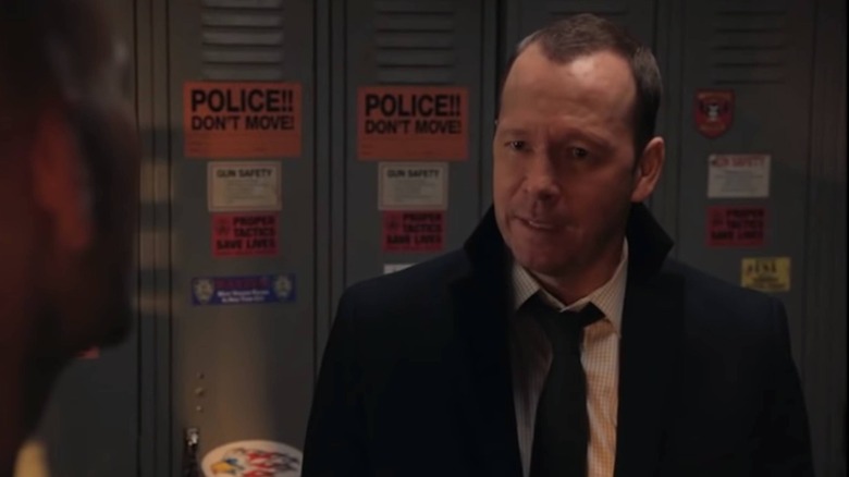 Donnie Wahlberg breaking character