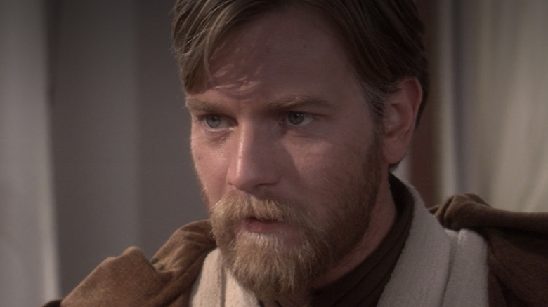 Obi-Wan somber Star Wars: Revenge of the Sith