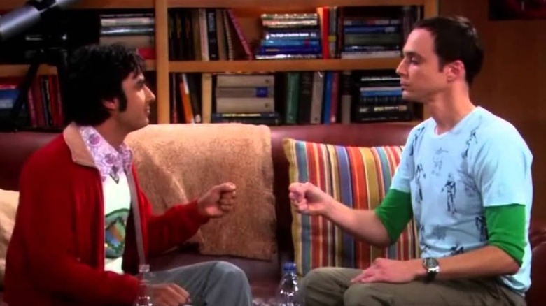 Rock paper scissors lizard Spock Big Bang Theory