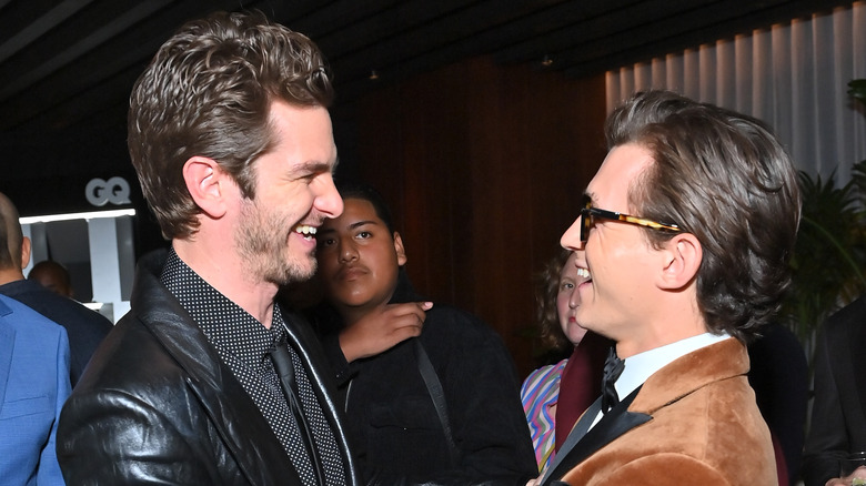 Andrew Garfield and Tom Holland