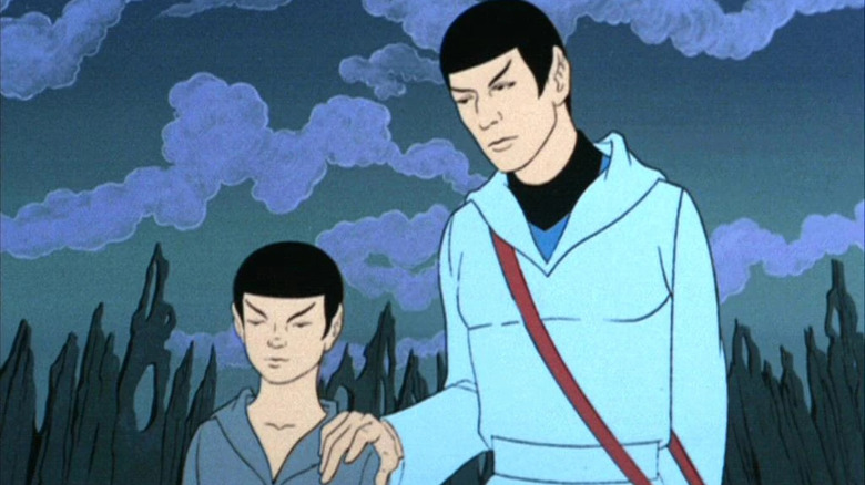 "Selek" consoles young spock