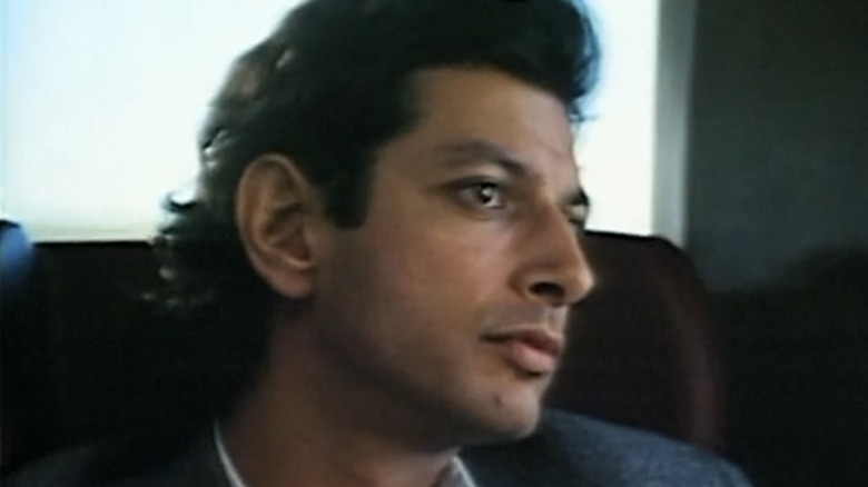 Jeff Goldblum looking pensive