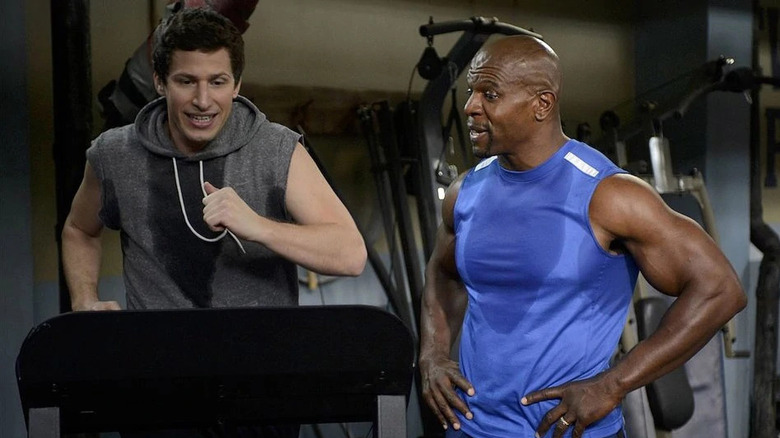 Jake and Terry work out