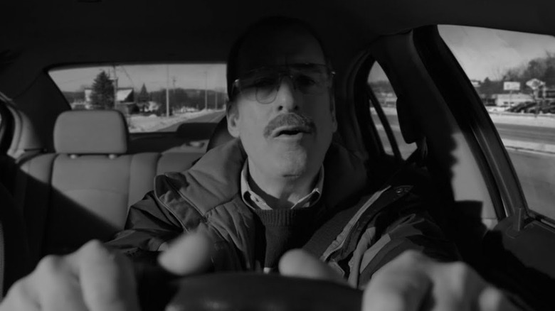 Bob Odenkirk singing in the car in "Better Call Saul"