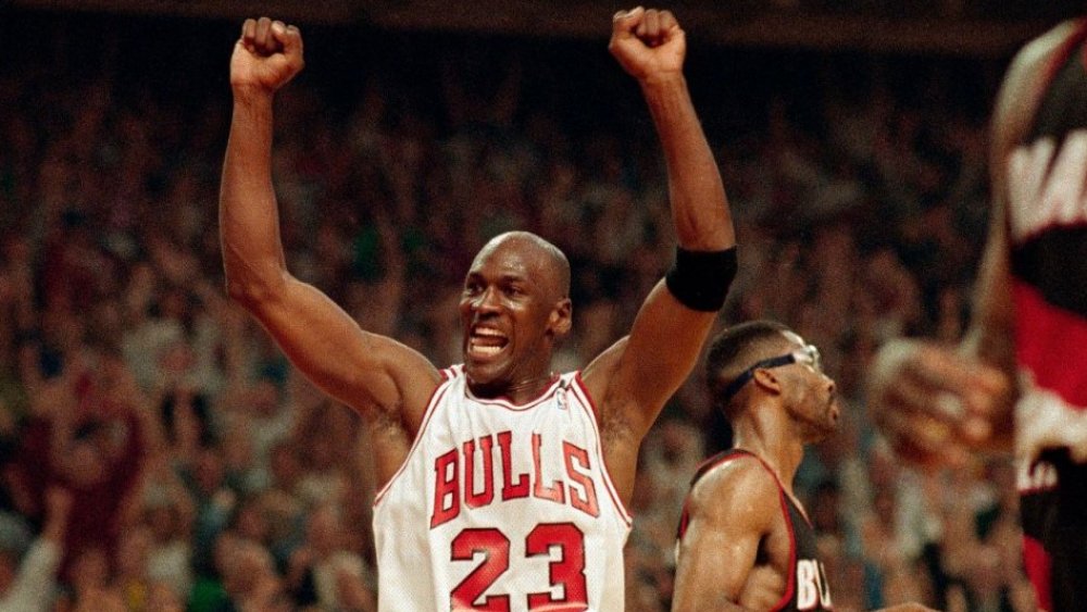 Michael Jordan, as seen on the documentary The Last Dance