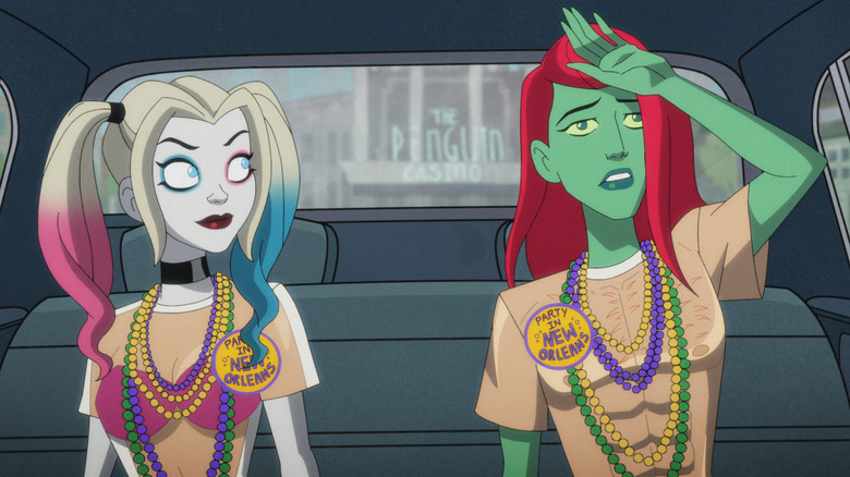 Harley Quinn and Poison Ivy talking