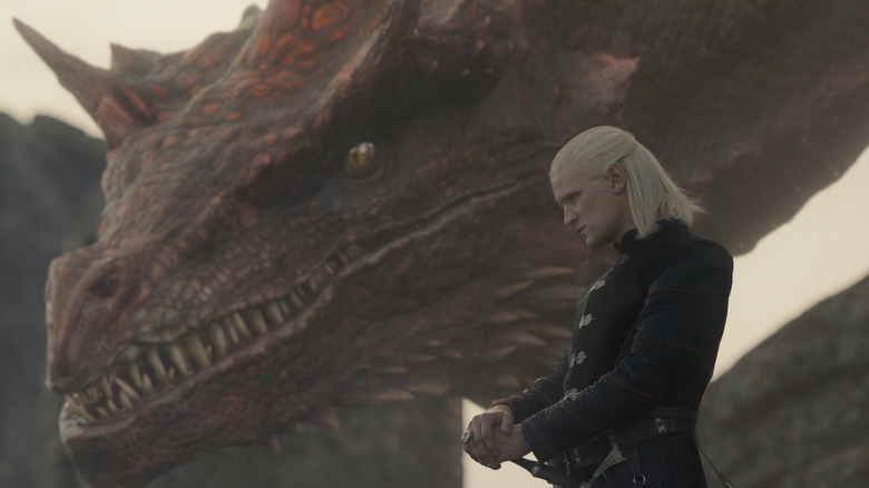 Daemon Targaryen looking