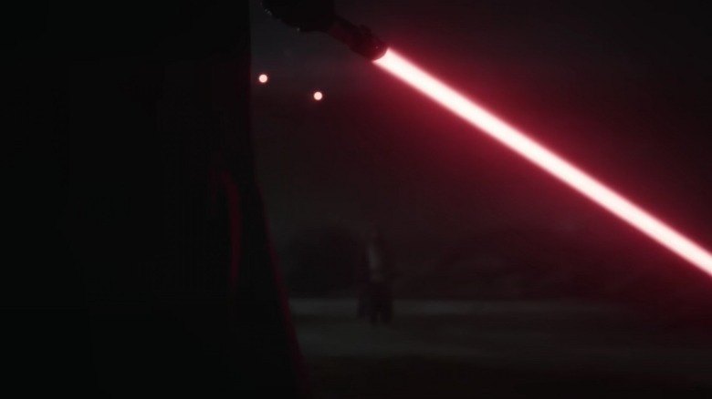 Obi-Wan fights Darth Vader