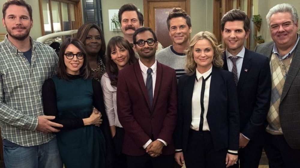 The cast of Parks and Recreation