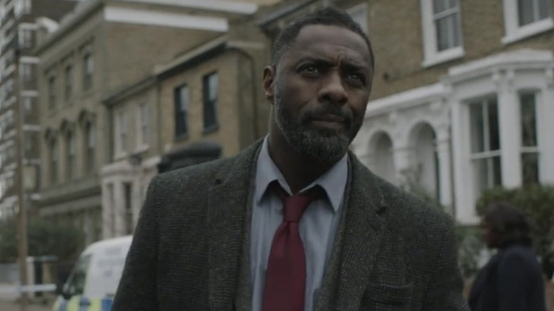 Idris Elba on London street