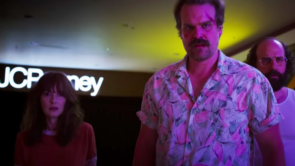 David Harbour and Winona Ryder in Stranger Things