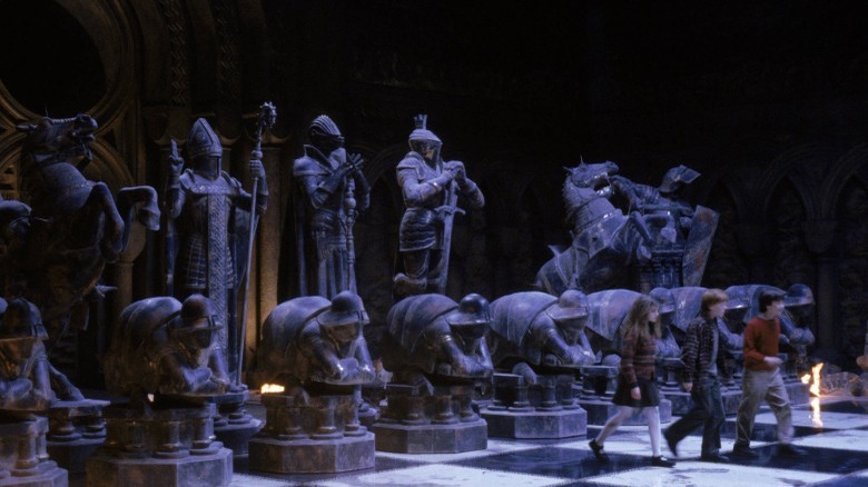 Statues for chess game