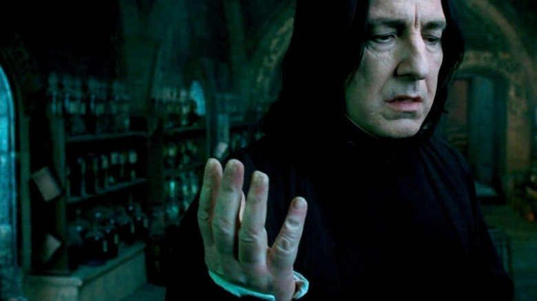 Snape talking