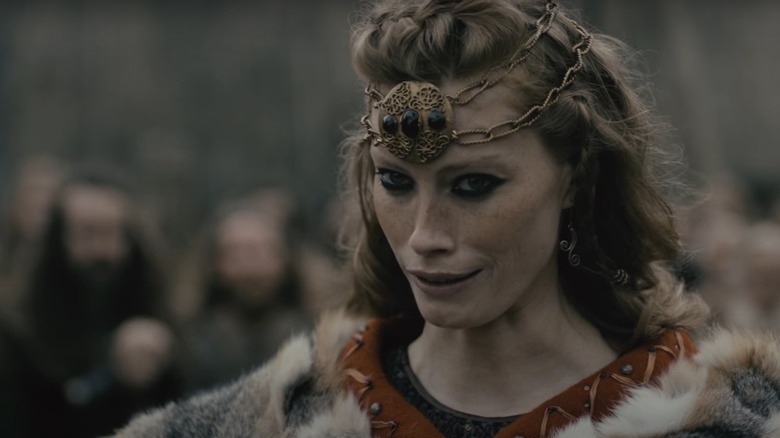Aslaug faces Lagertha