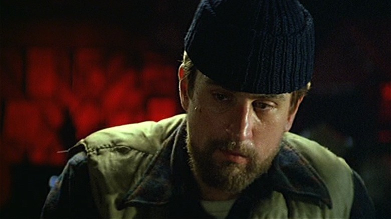 Michael looking forlorn in The Deer Hunter