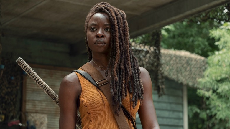 Danai Gurira as Michonne in The Walking Dead