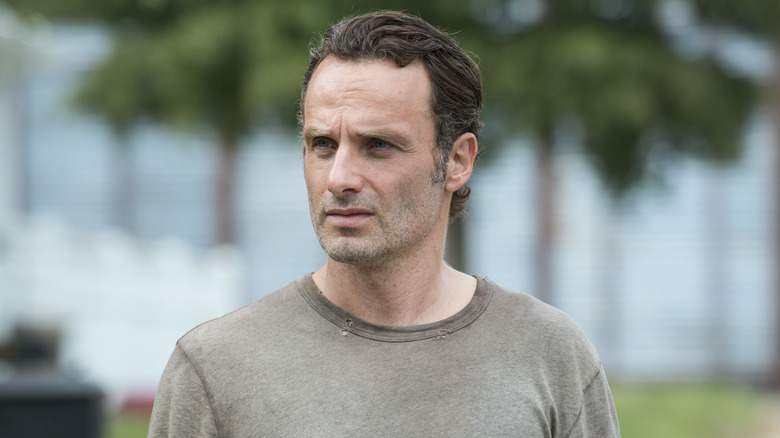 Rick Grimes shaved face