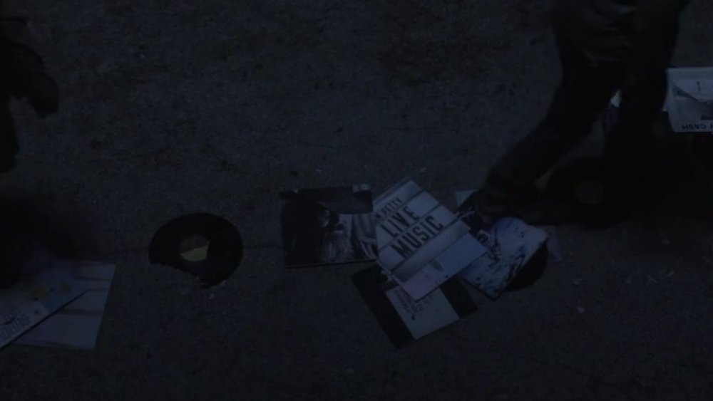 A glimpse of a Half Moon album cover on Fear the Walking Dead