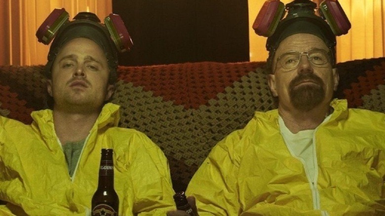 Jesse and Walter in Breaking Bad