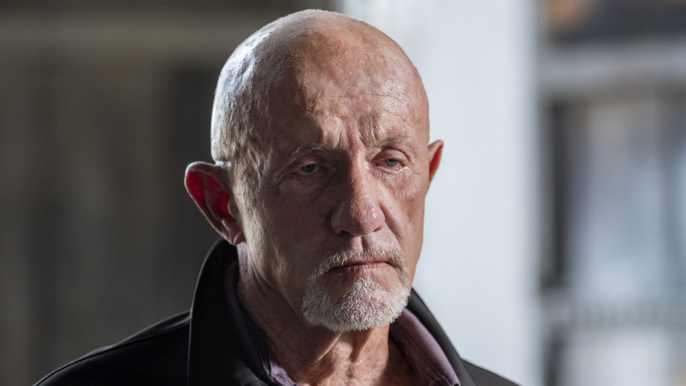 Mike Ehrmantraut staring