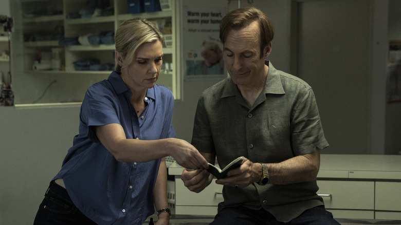 Kim Wexler and Saul Goodman talking