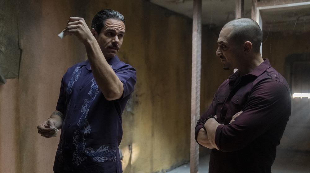 Michael Mando as Nacho Varga and Tony Dalton as Lalo Salamanca in Better Call Saul Season 5 finale