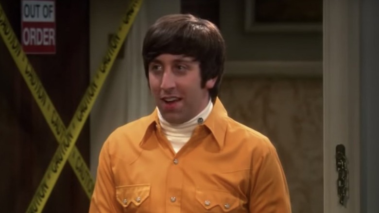 Howard Wolowitz yellow Western shirt