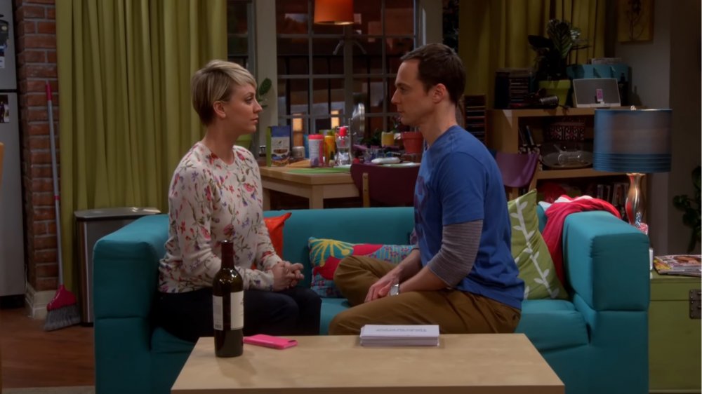 Penny and Sheldon bonding on The Big Bang Theory