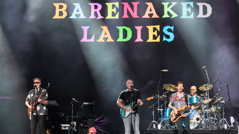 Barenaked Ladies performing on stage