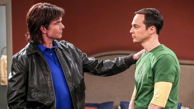 George and Sheldon reconciling