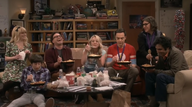 The Big Bang Theory main characters in Apartment 4A