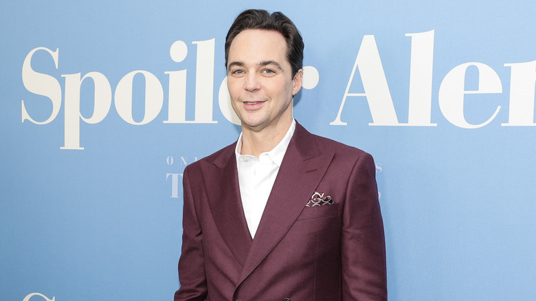 Jim Parsons at event smiling