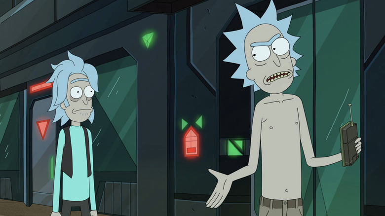 Rick and Memory Rick arguing