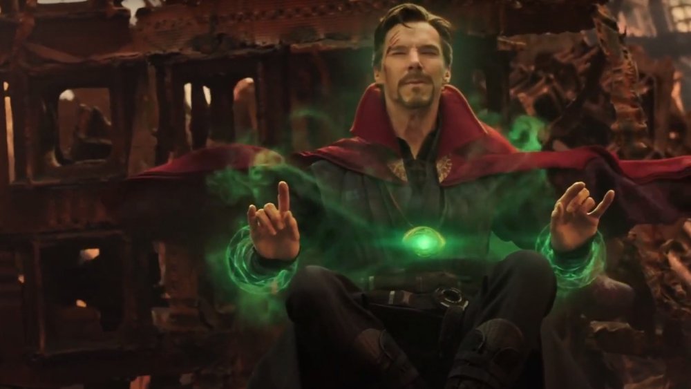 Benedict Cumberbatch as Doctor Strange in Avengers Infinity War