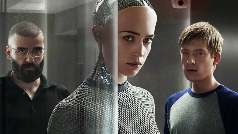 The main leads of Ex Machina