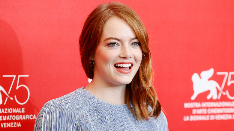 Emma Stone smiling