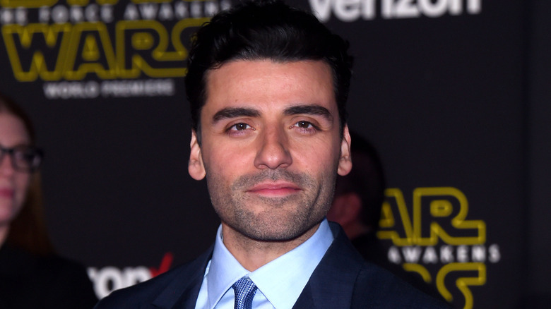 Oscar Isaac smiling