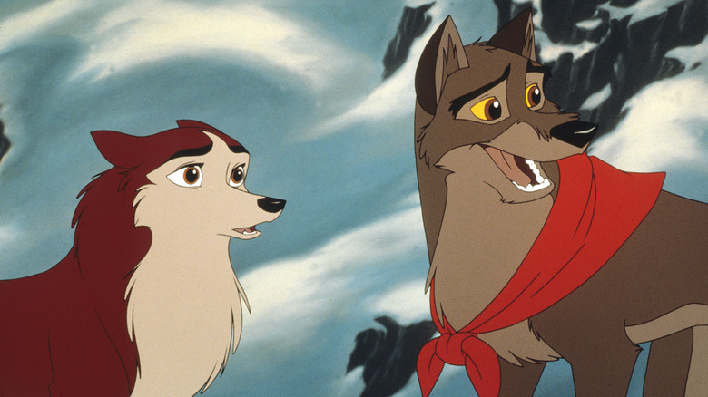 Balto and Jenna talking before a big mission