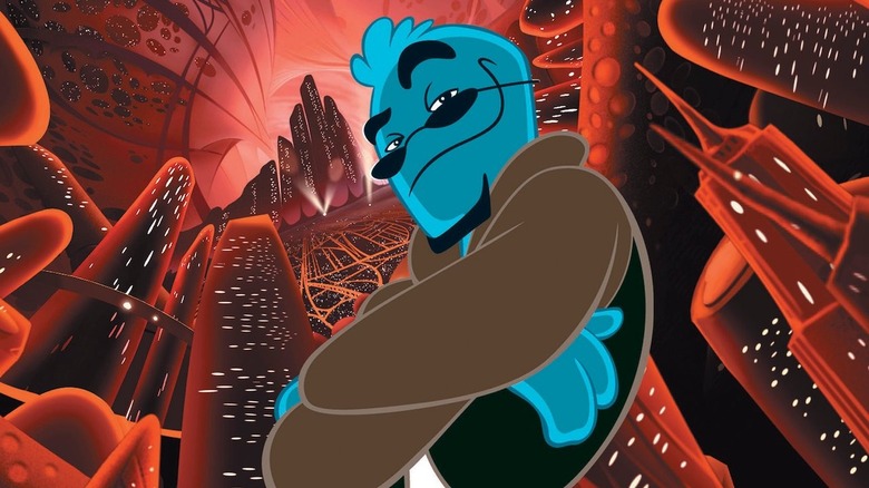 The titular lead of Osmosis Jones looking cool