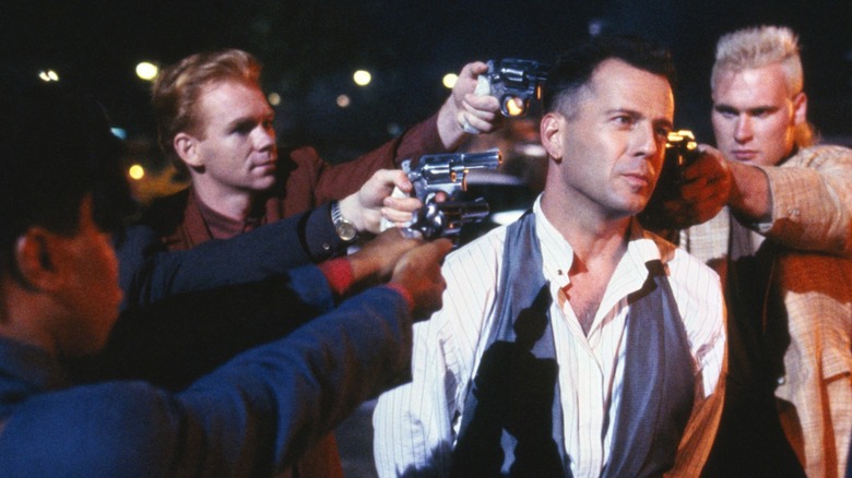 Hudson Hawk held at gunpoint