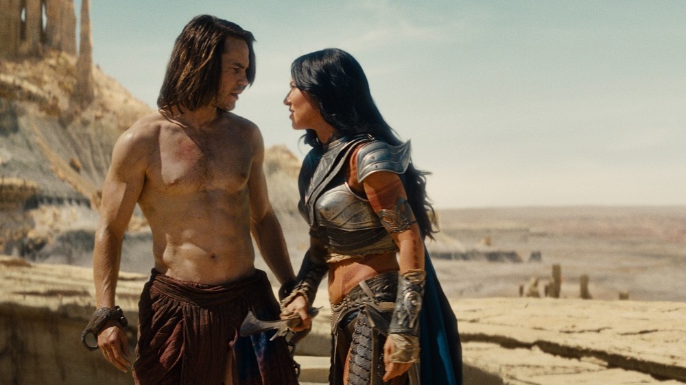 Dejah Thoris and John Carter