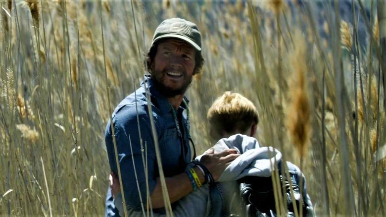 Mark Wahlberg out in the fields 