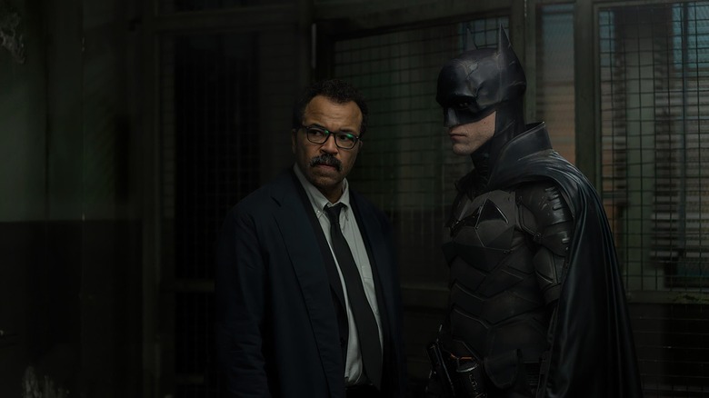 James Gordon and Batman talking