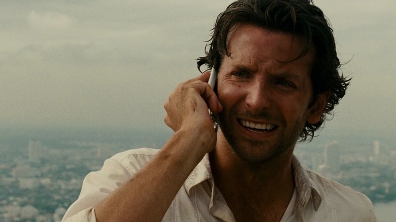 Bradley Cooper on an intense phone call