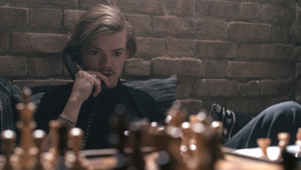 Thomas Brodie-Sangster as Benny on The Queen's Gambit