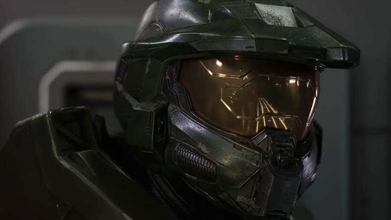 master chief helmet in tv promo