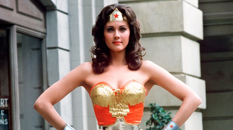 Lynda Carter posing 