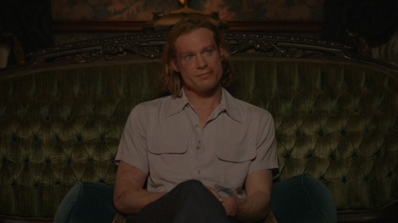 Lestat wearing short-sleeved shirt