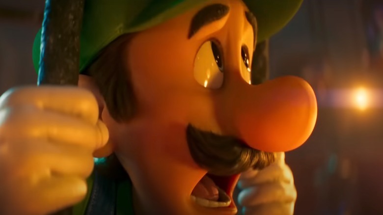 Luigi yelling in jail
